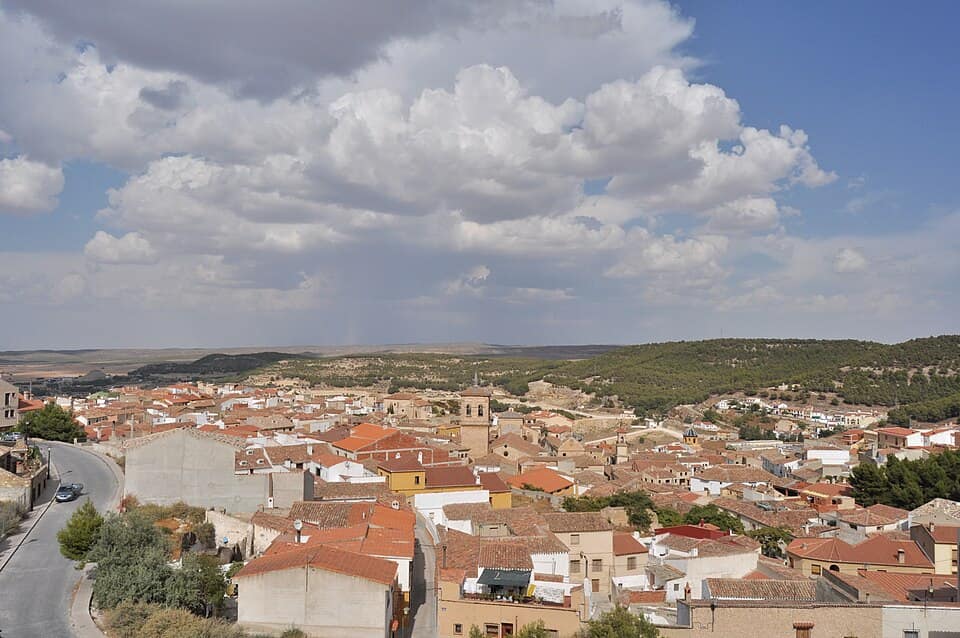 Vista de Chinchilla de Monte-Aragón