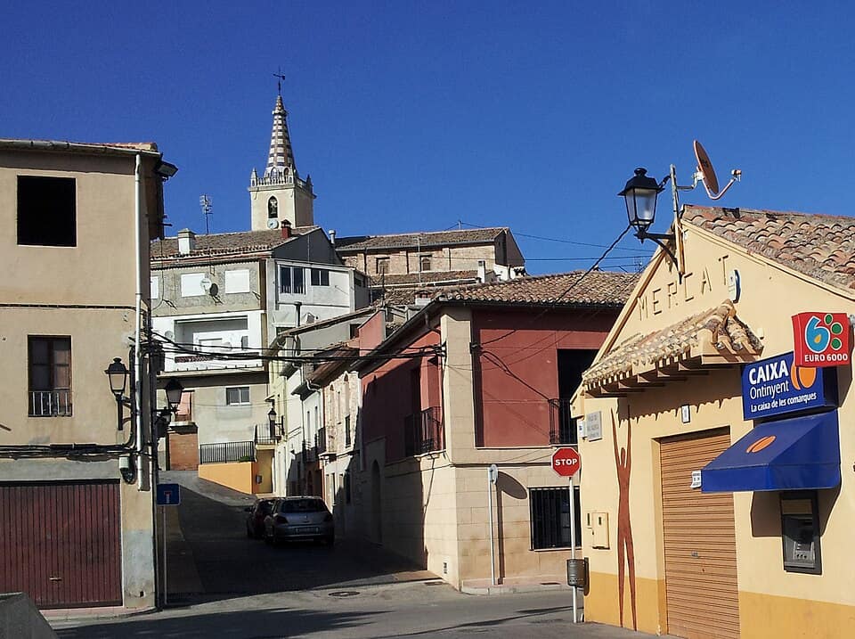 Vista de l'Alqueria d'Asnar