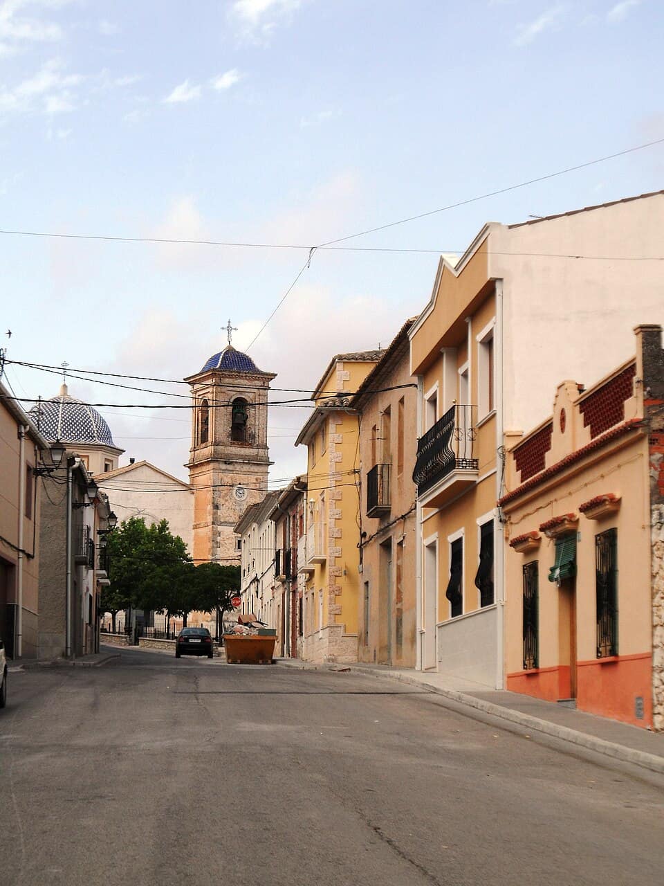 Vista de el Camp de Mirra/Campo de Mirra