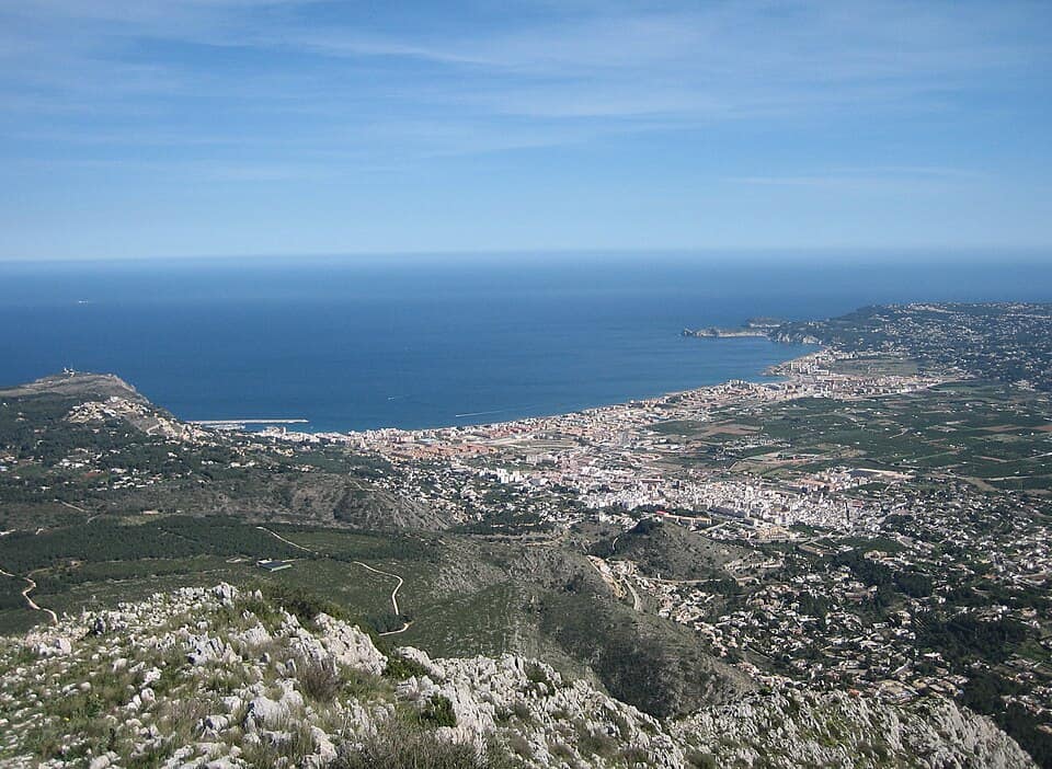 Vista de Xàbia/Jávea