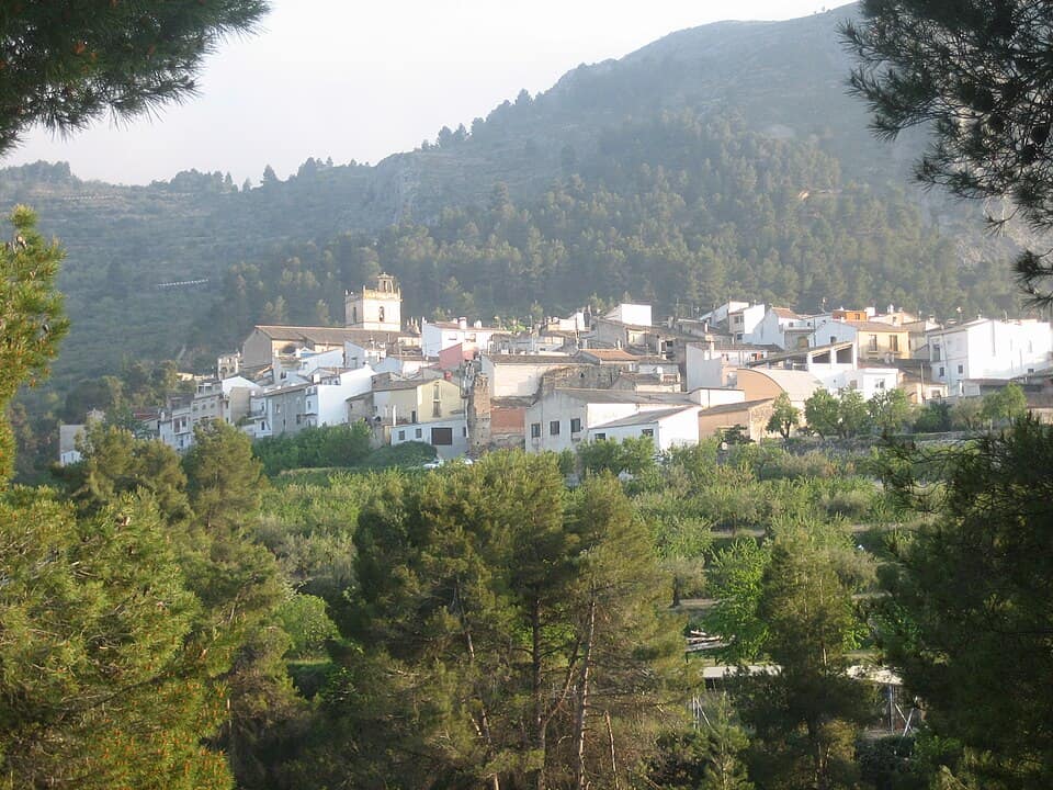 Vista de Penàguila