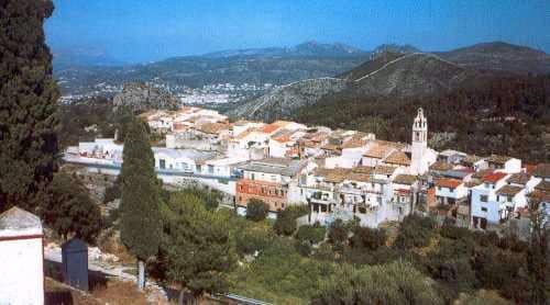 Vista de la Vall de Laguar