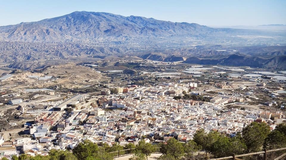 Vista de Alhama de Almería