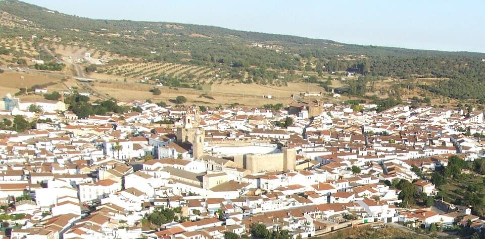Vista de Fregenal de la Sierra