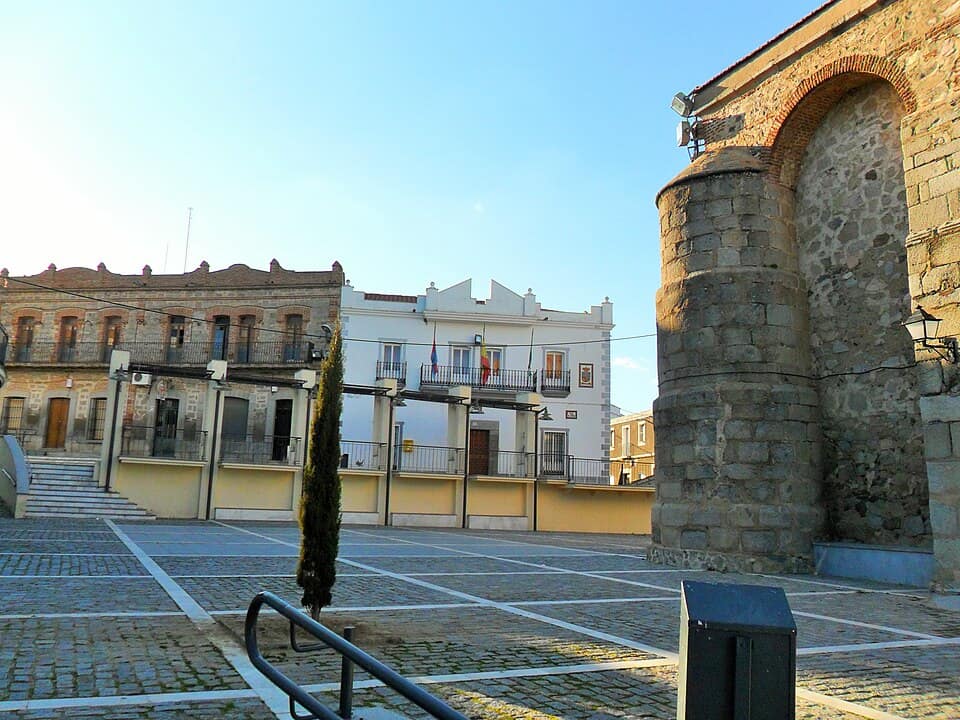 Vista de Malpartida de la Serena