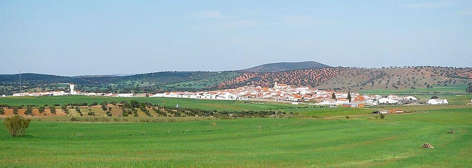 Vista de Retamal de Llerena