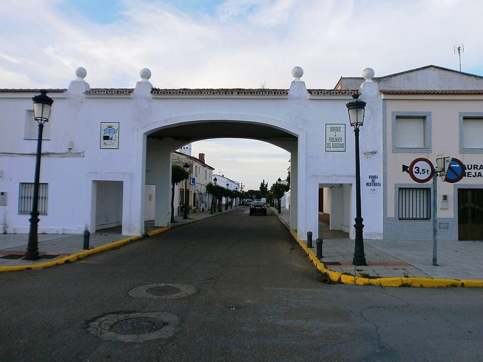 Vista de Pueblonuevo del Guadiana