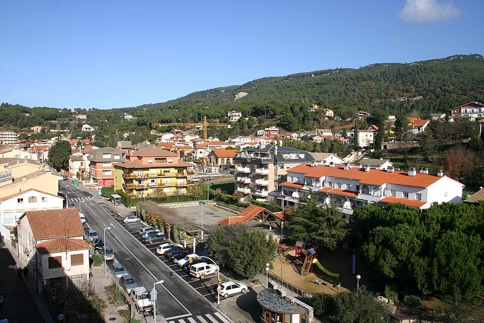 Vista de Aiguafreda