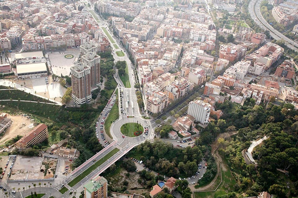Vista de Esplugues de Llobregat