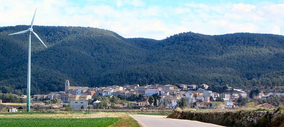 Vista de La Llacuna