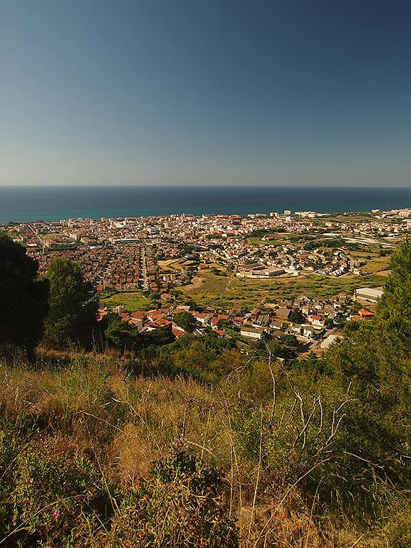 Vista de Pineda de Mar