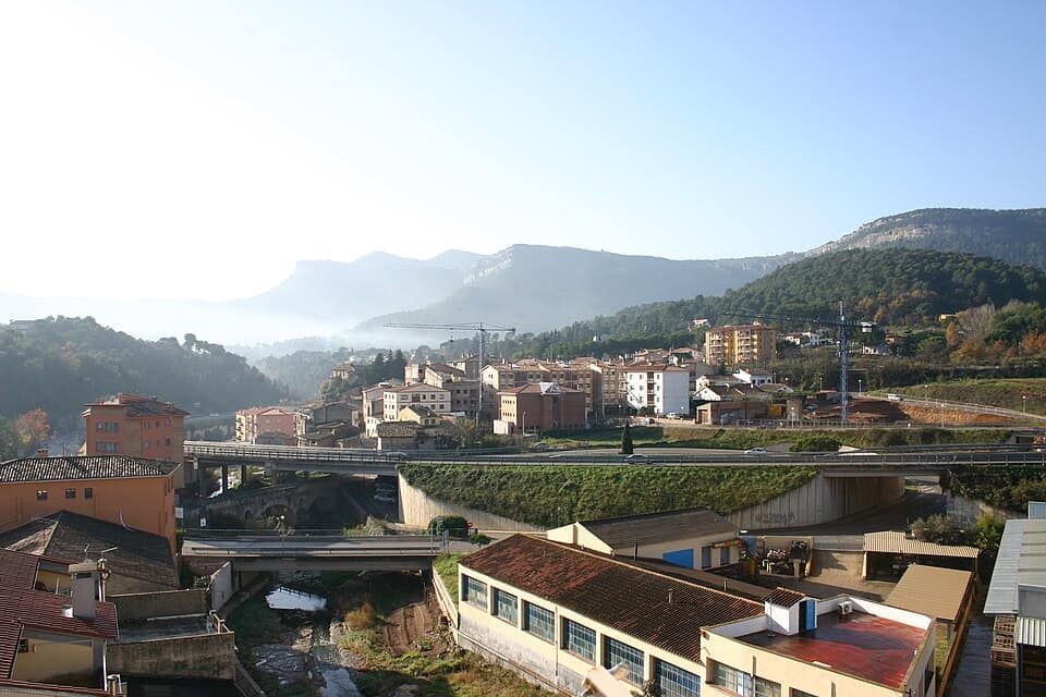 Vista de Sant Martí de Centelles