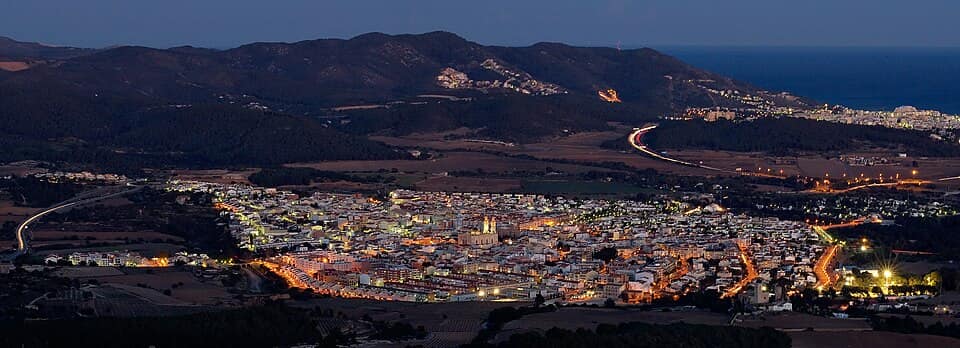 Vista de Sant Pere de Ribes