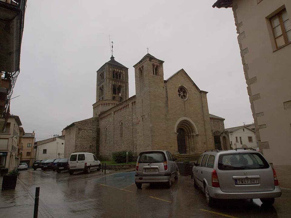 Vista de Santa Eugènia de Berga
