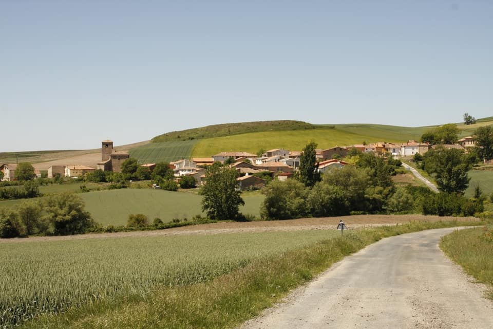 Vista de Cascajares de Bureba
