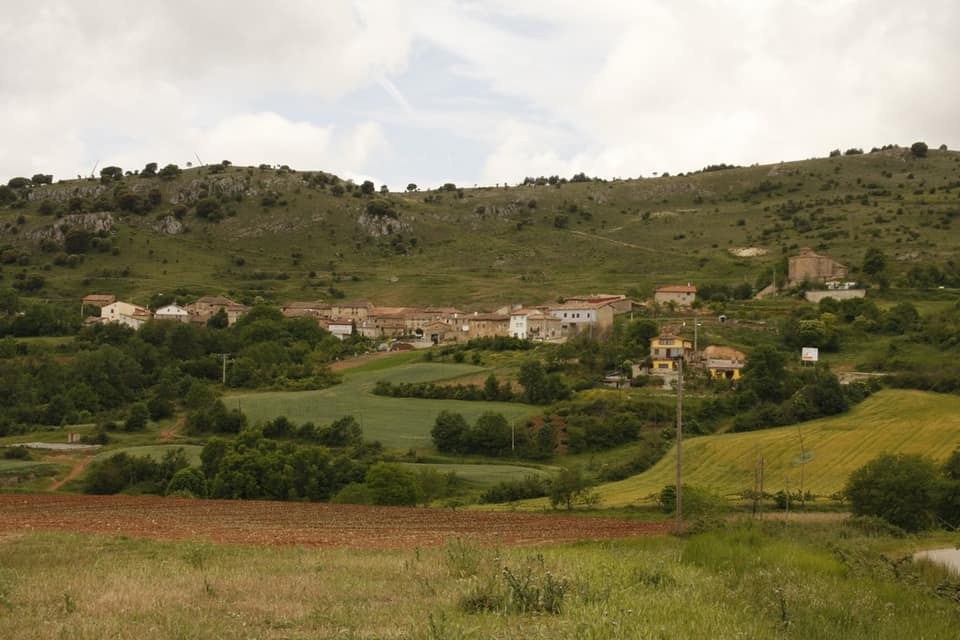 Vista de Salinillas de Bureba