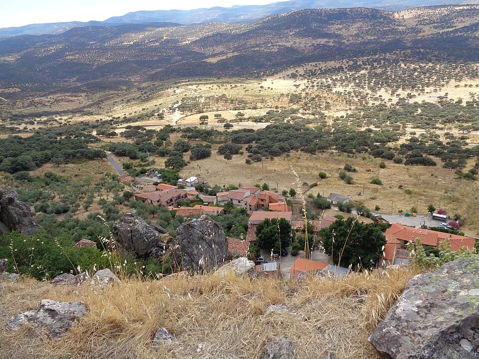 Vista de Cabañas del Castillo