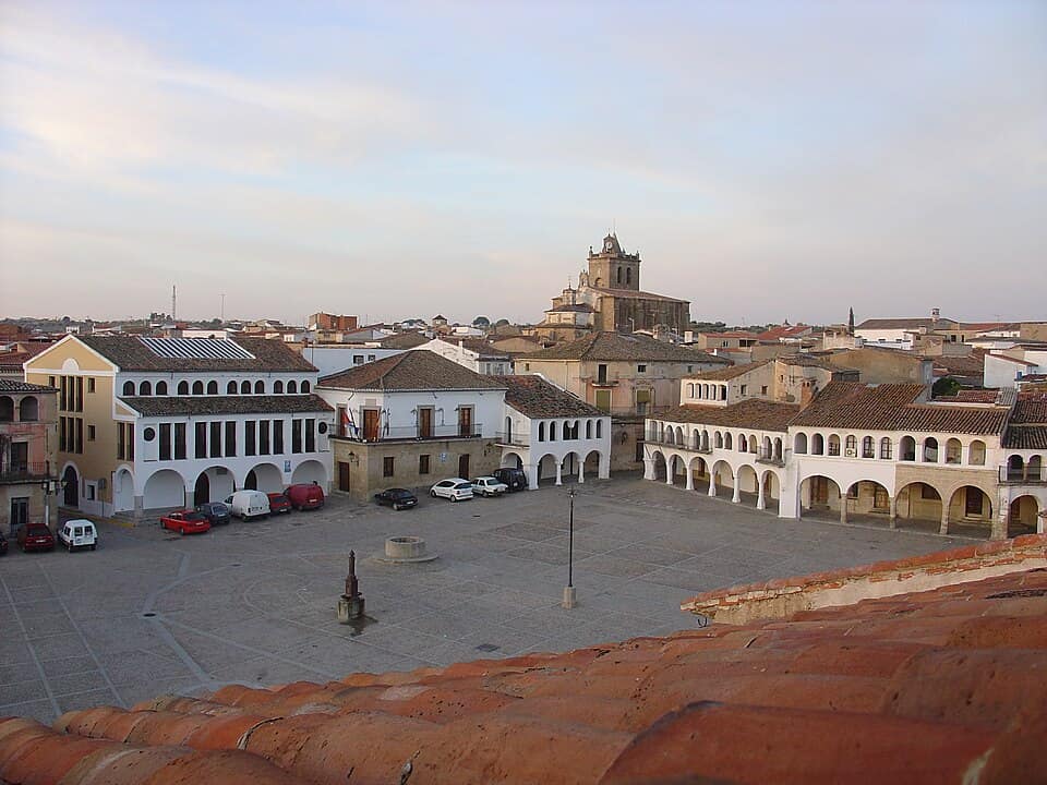 Vista de Garrovillas de Alconétar