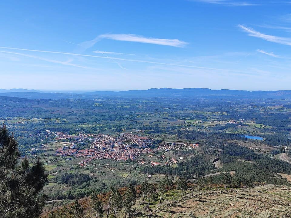 Vista de Valverde del Fresno