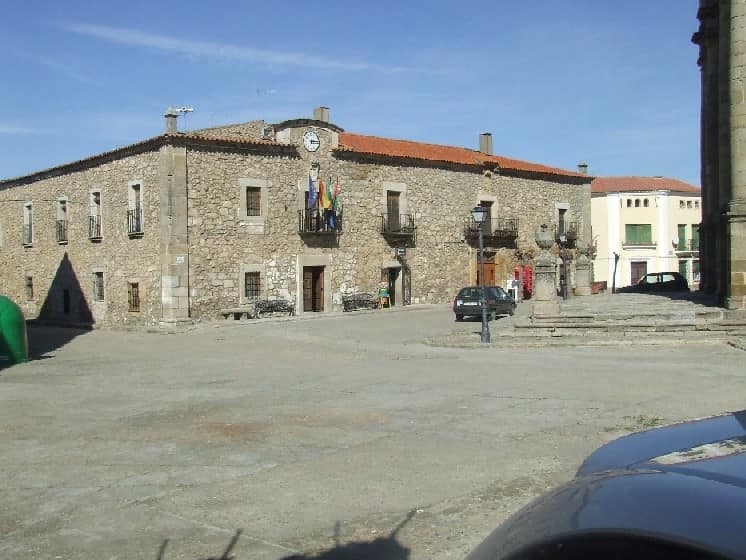 Vista de Zarza la Mayor