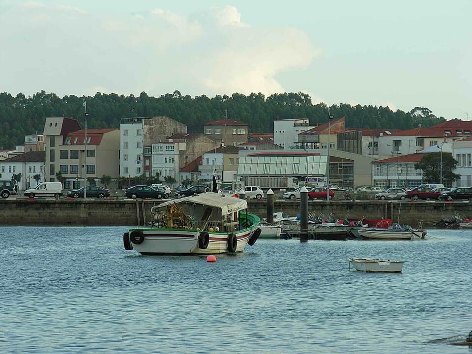 Vista de A Pobra do Caramiñal