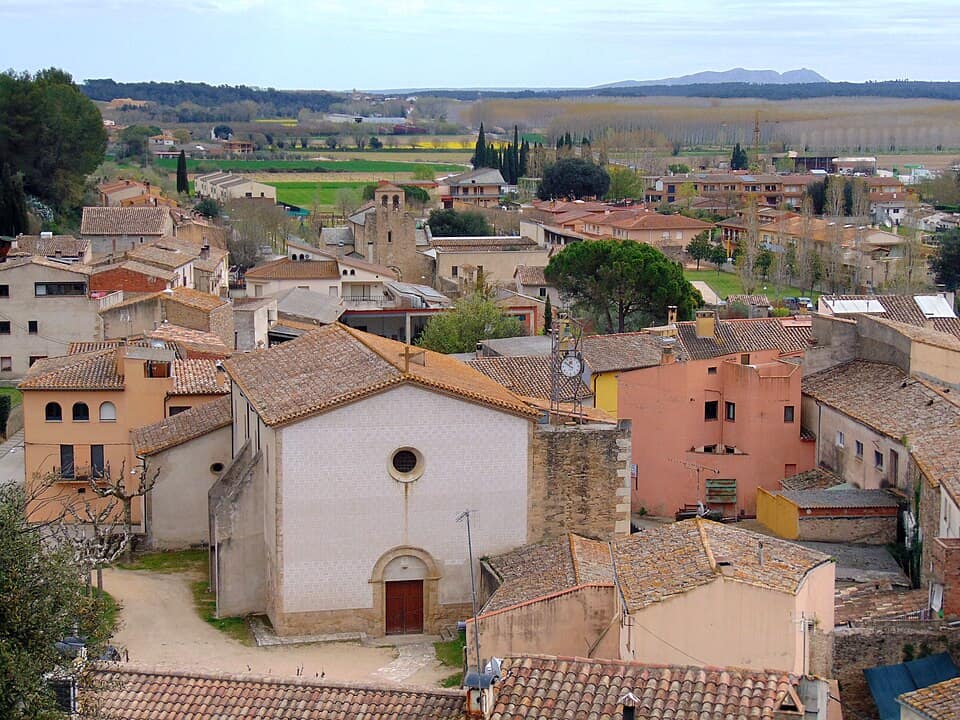 Vista de Cervià de Ter