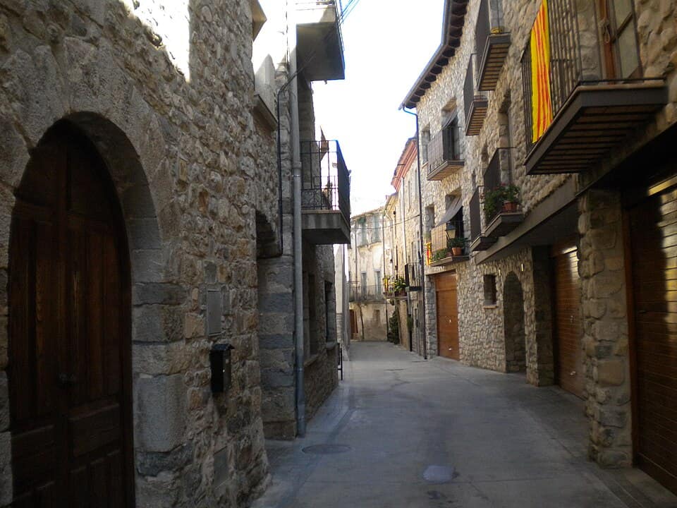 Vista de Sant Llorenç de la Muga