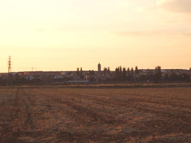 Vista de Cabanillas del Campo