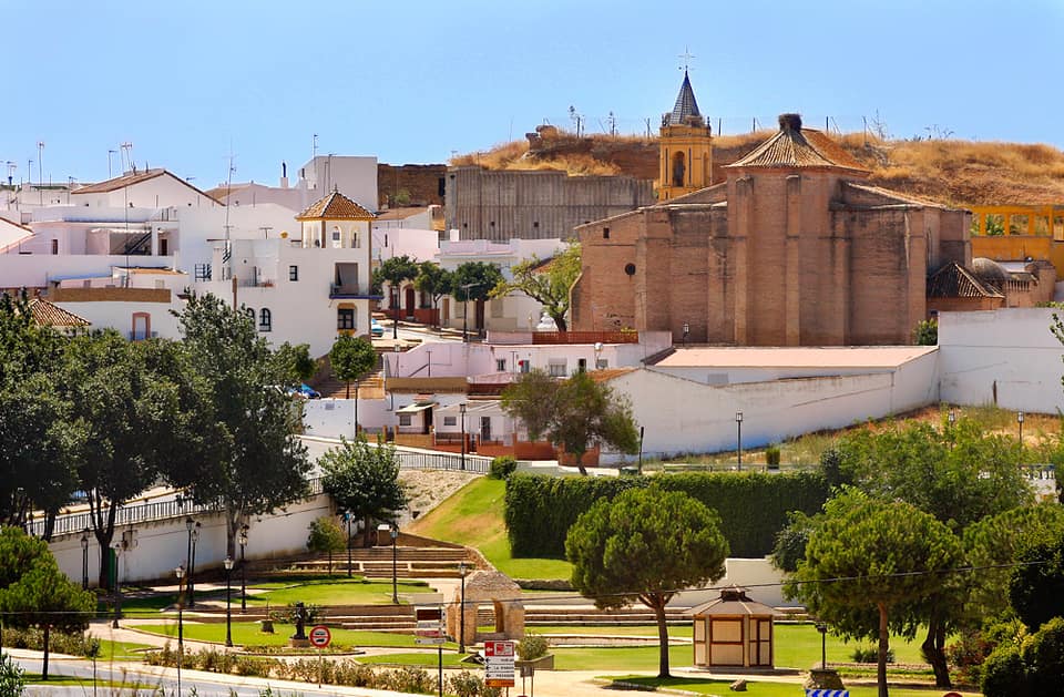 Vista de Palos de la Frontera