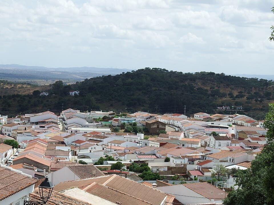 Vista de Santa Bárbara de Casa