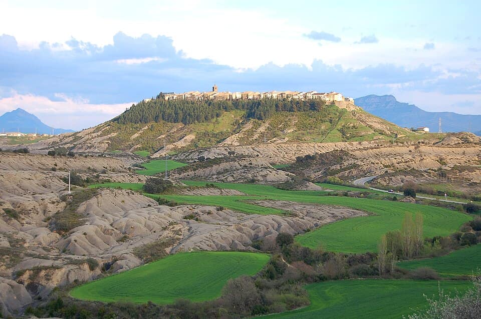 Vista de Canal de Berdún