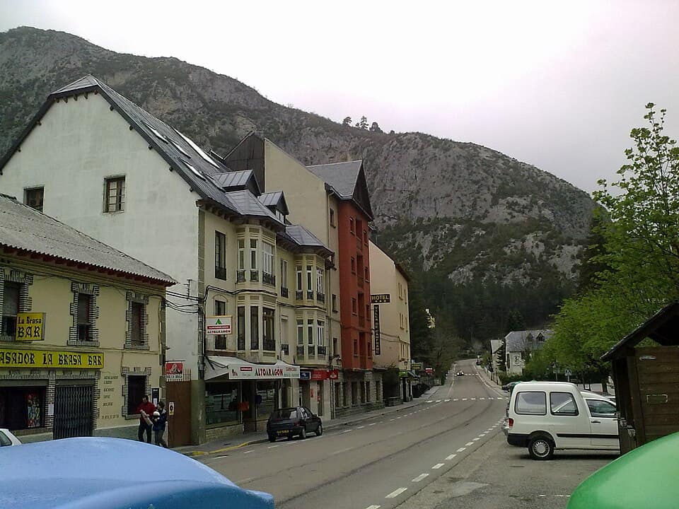 Vista de Canfranc