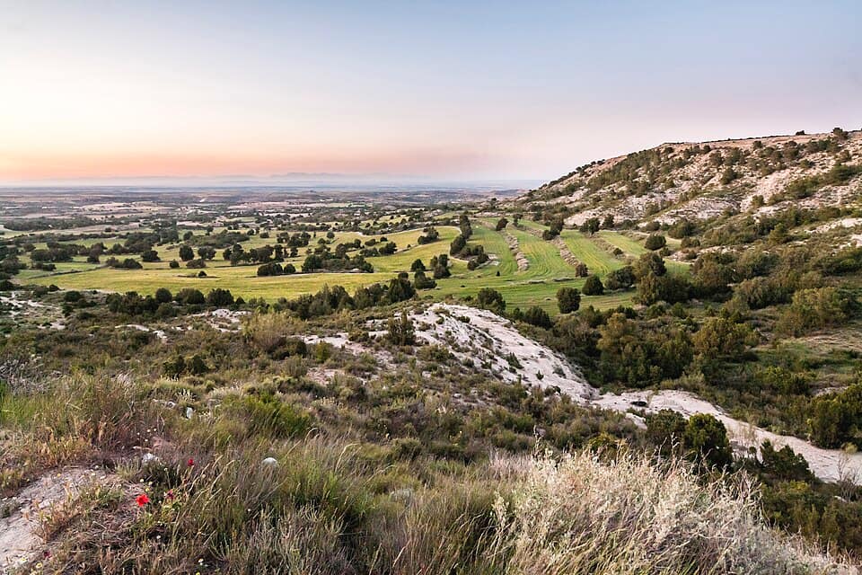 Vista de Castejón de Monegros