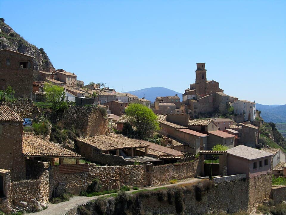 Vista de Peralta de Calasanz