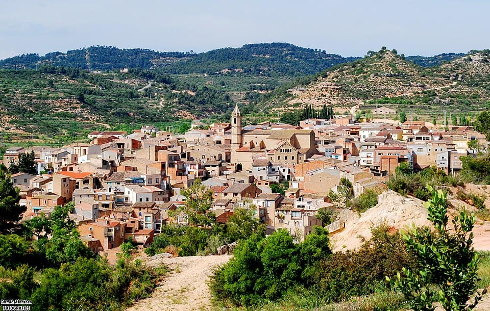 Vista de Cervià de les Garrigues