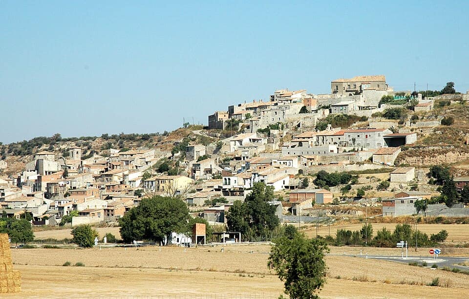 Vista de Oluges, Les