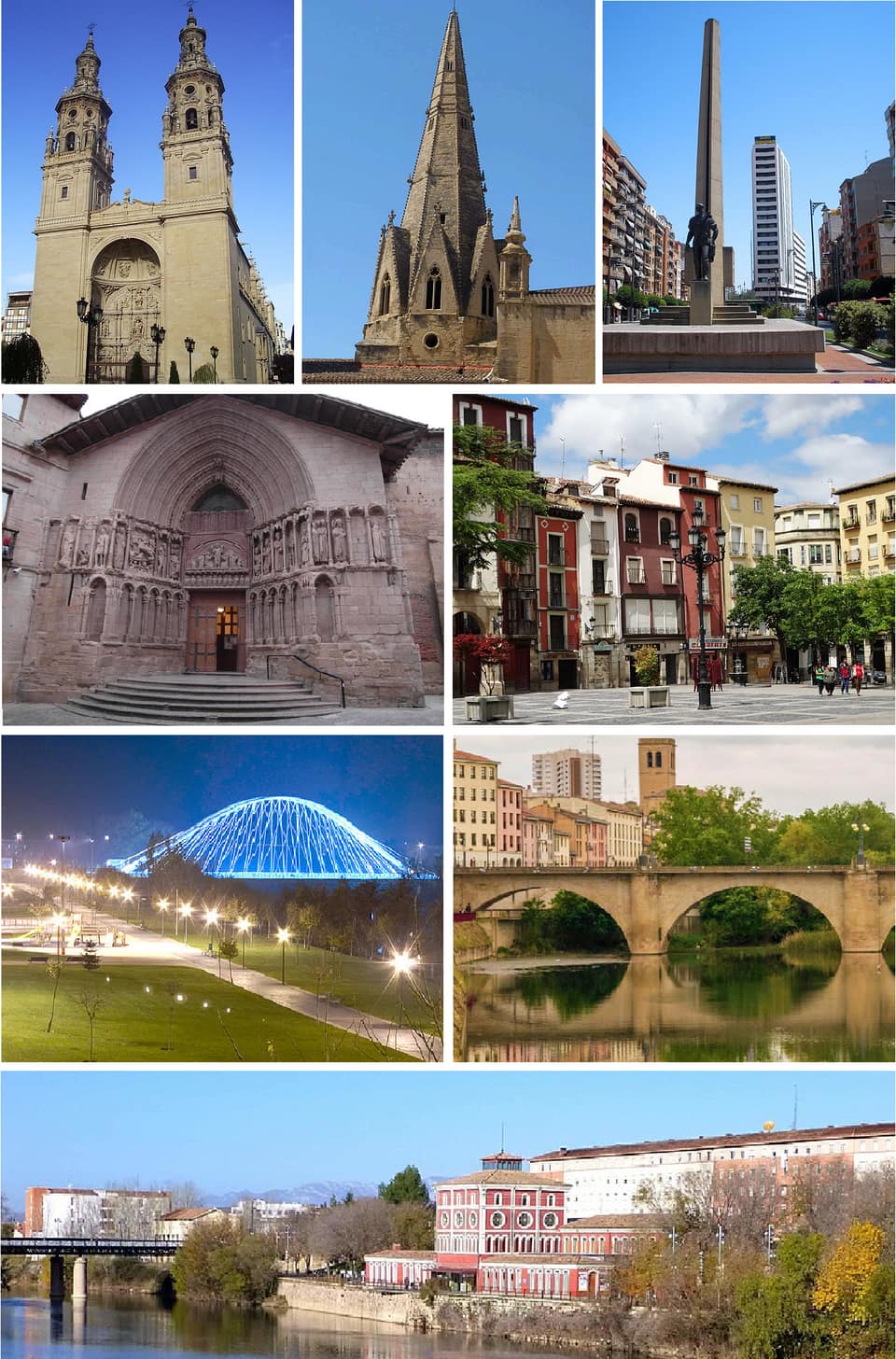 Vista de Logroño