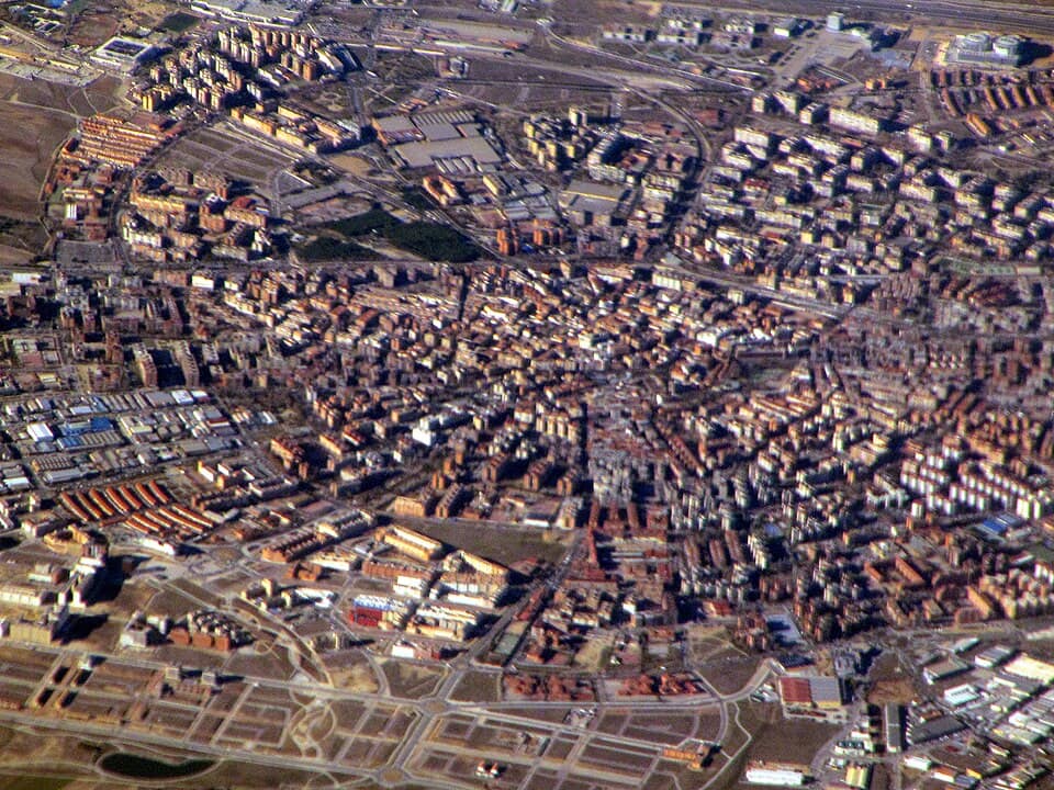 Vista de Móstoles