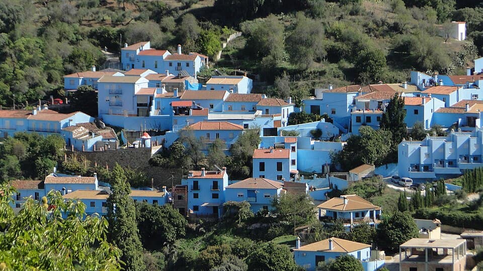 Vista de Júzcar