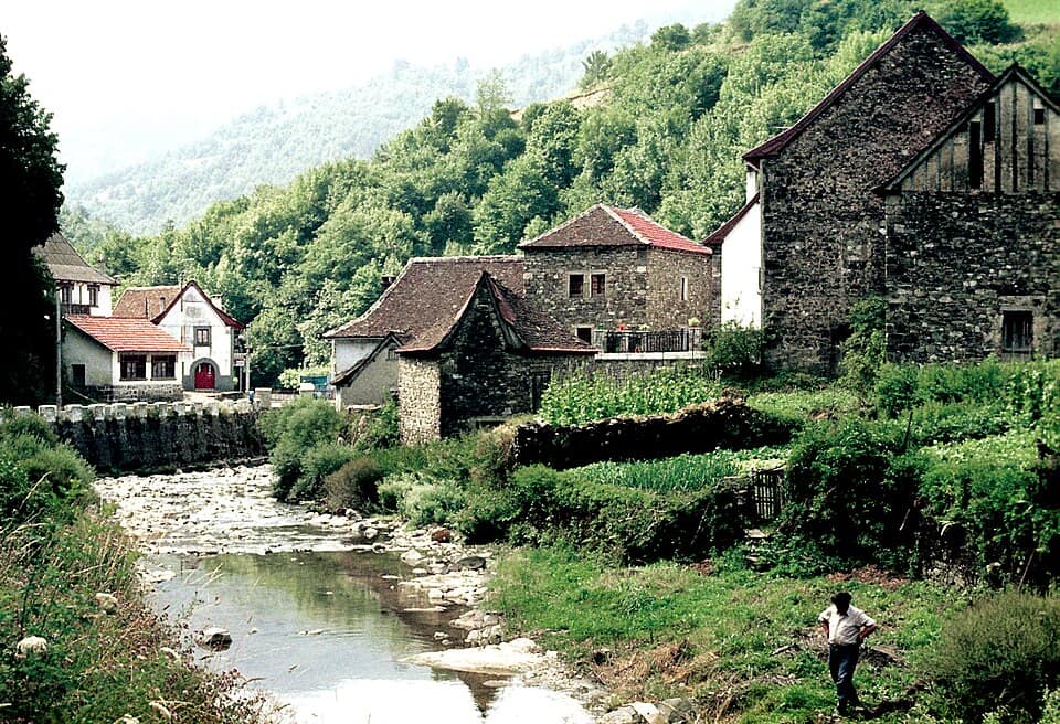 Vista de Uztárroz/Uztarroze