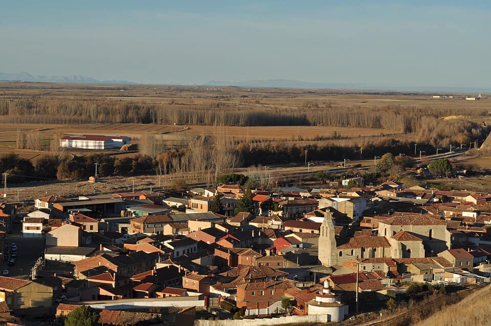 Vista de Monzón de Campos