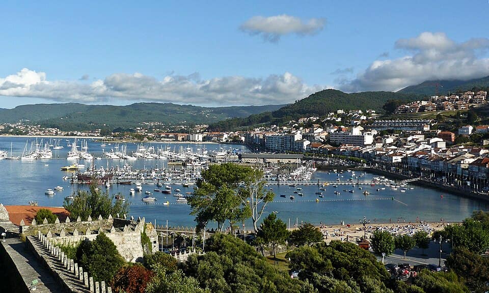 Vista de Baiona