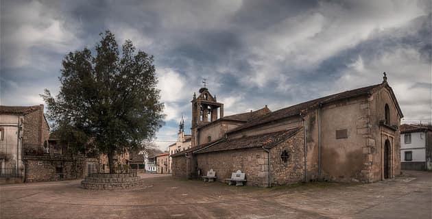Vista de La Alberguería de Argañán
