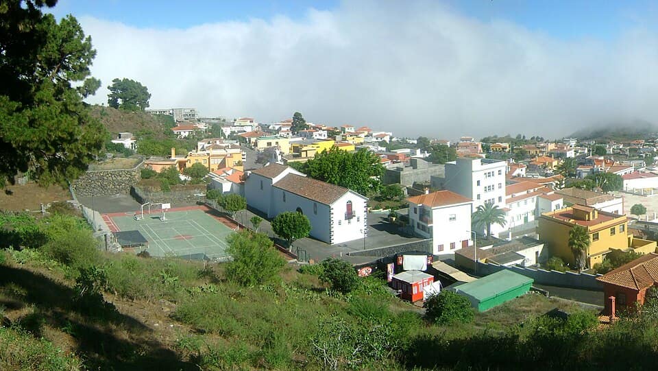 Vista de Fuencaliente de la Palma