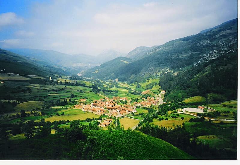 Vista de Cabuérniga