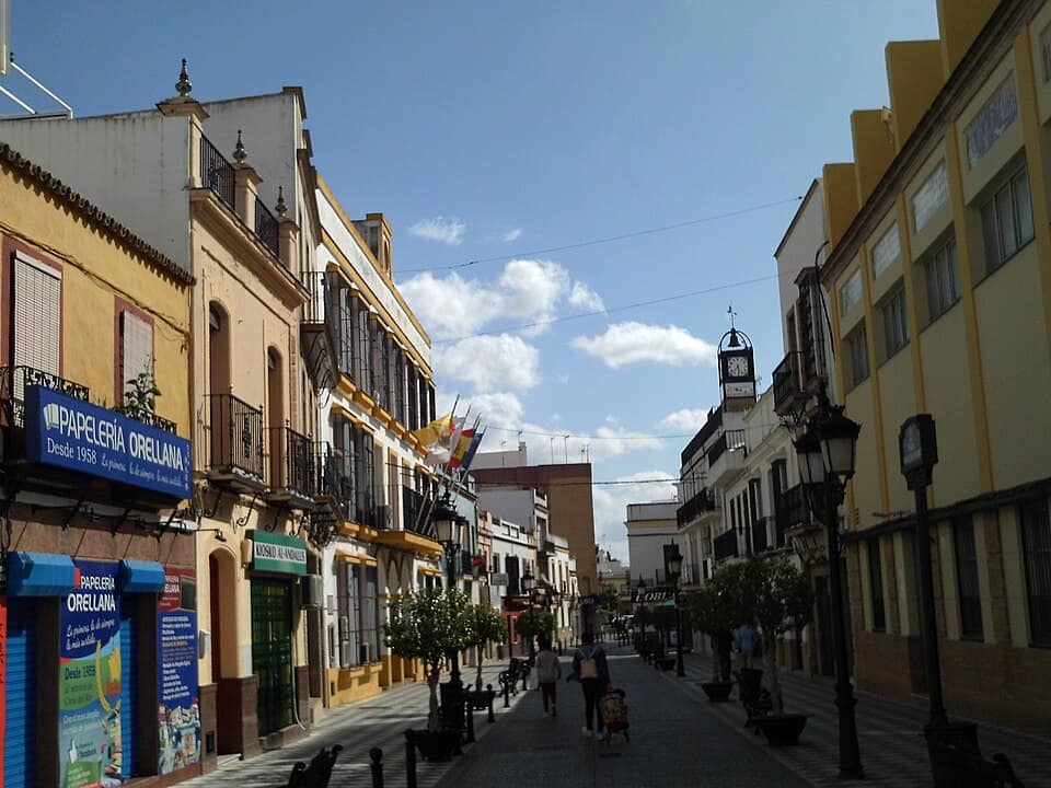 Vista de Coria del Río