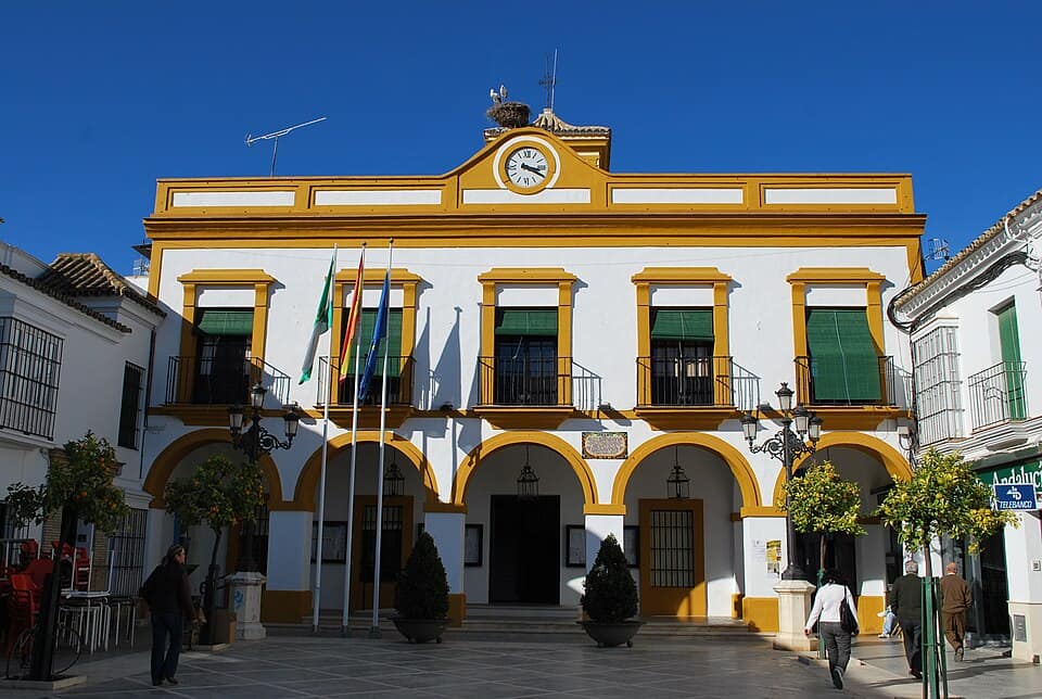 Vista de La Puebla de Cazalla