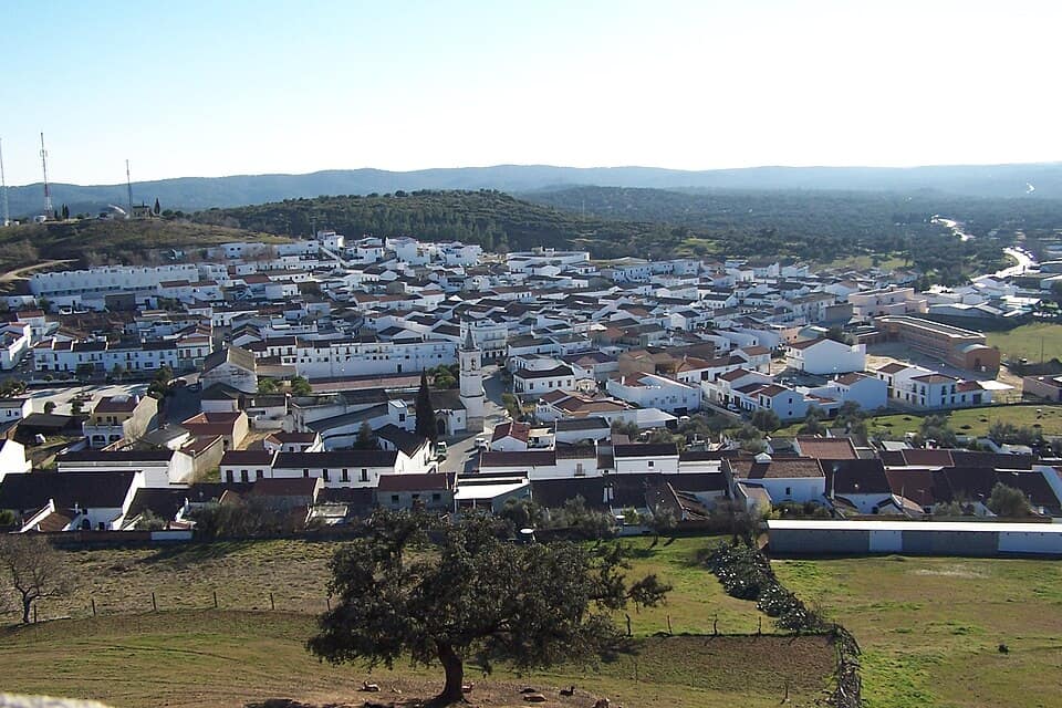 Vista de El Real de la Jara