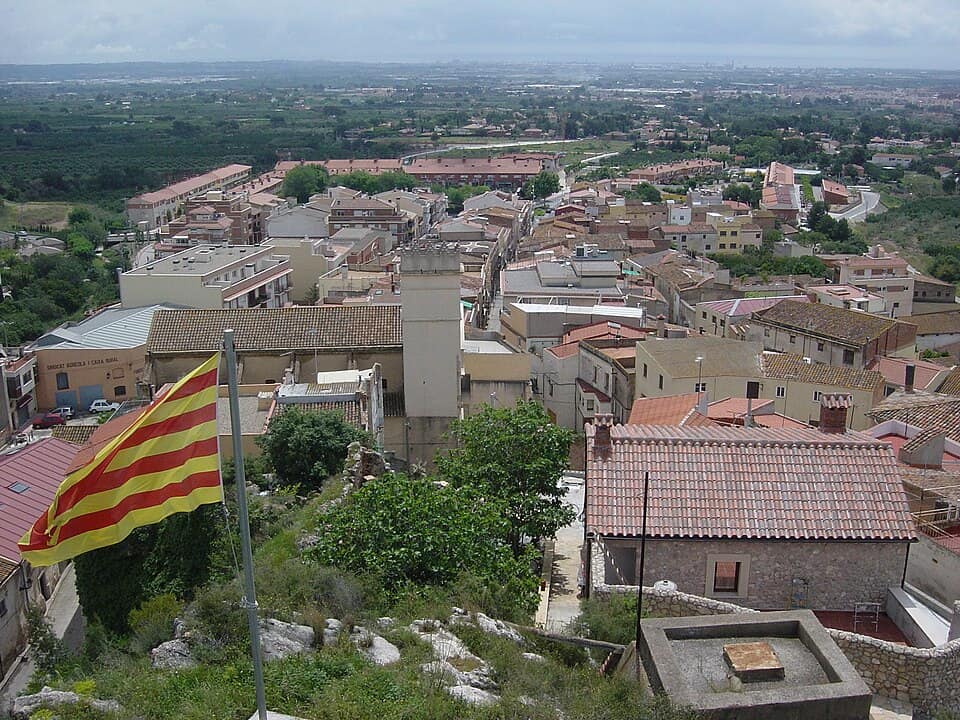 Vista de Castellvell del Camp