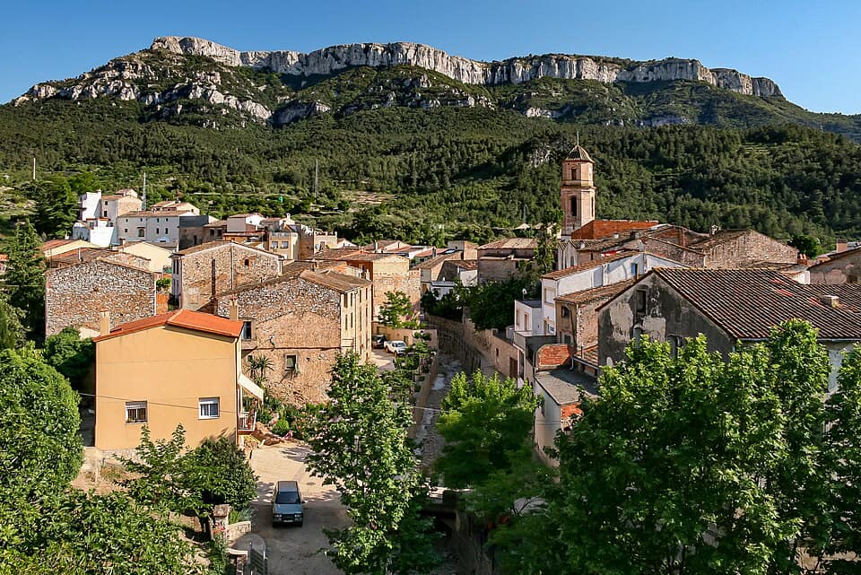 Vista de La Torre de Fontaubella